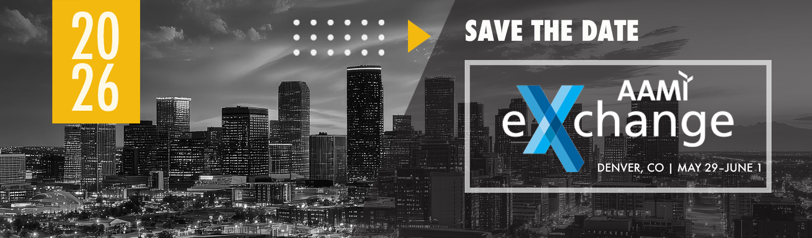 2026 AAMI eXchange Web Banner