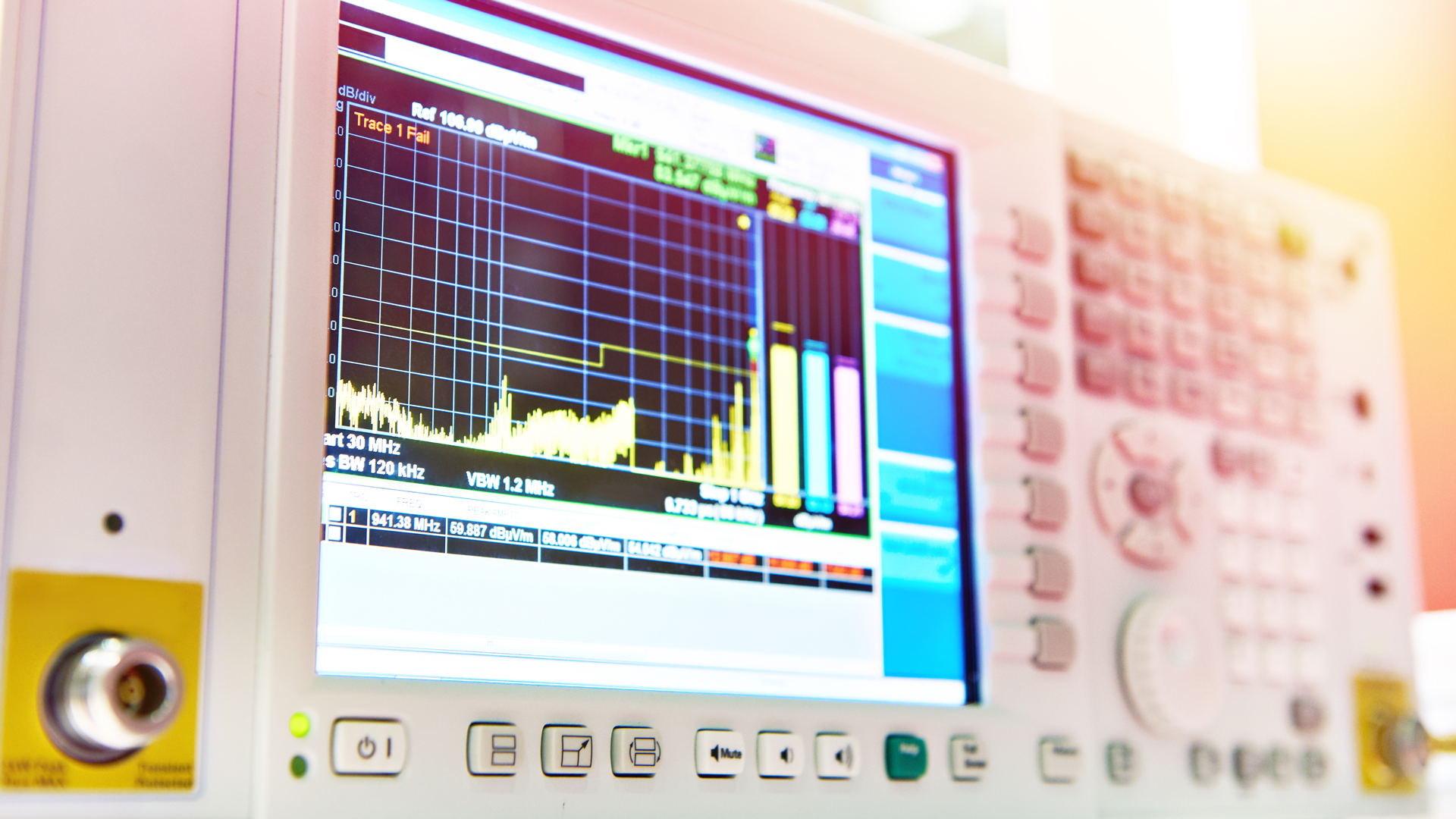 ElectromageneticMeasure_234552779 Pictured: a device for monitoring electromagnetic frequencies.