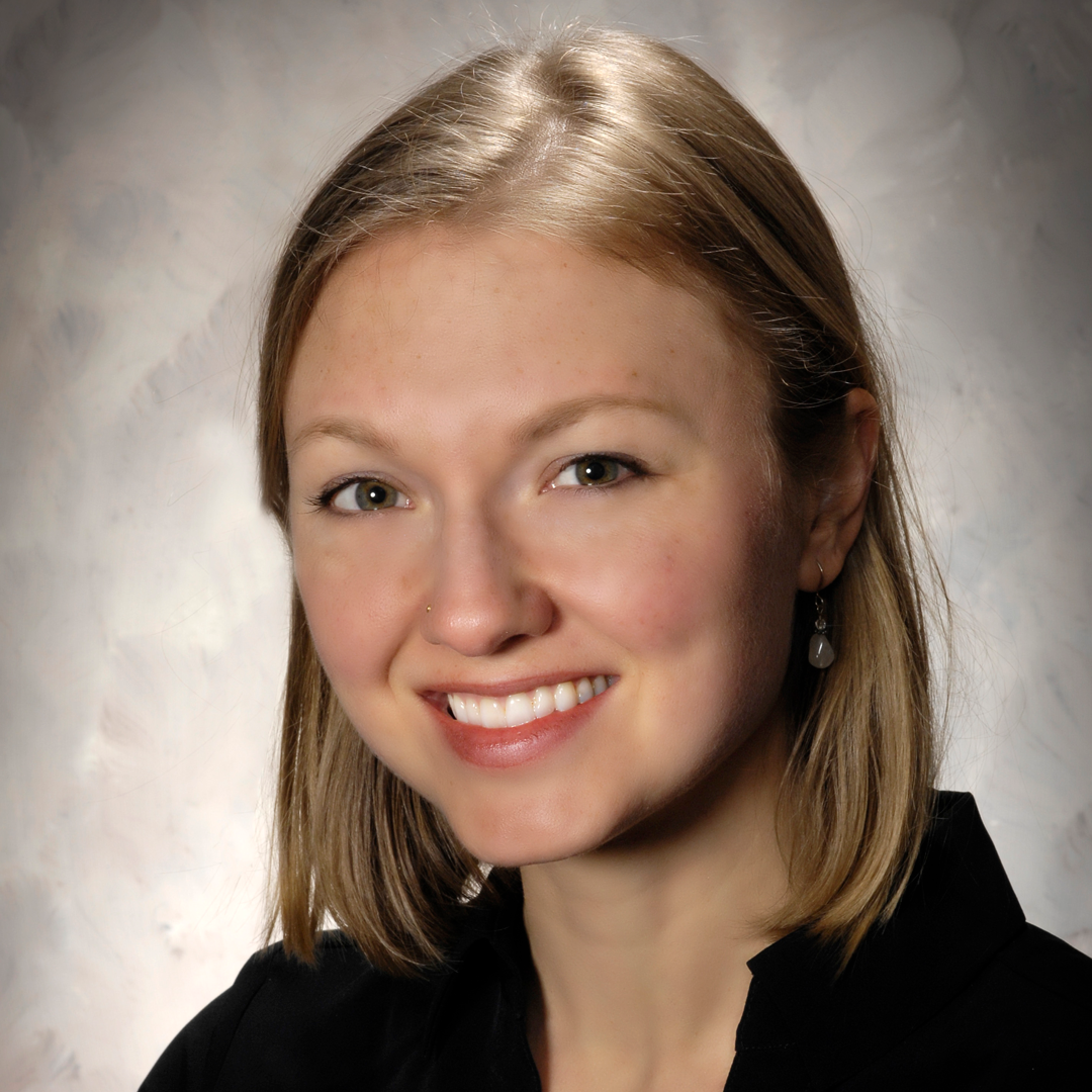 Jessica Hauge smiling.