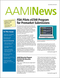 AAMI News, April 2020 AAMI News, April 2020