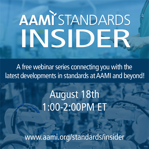 standardsinsideraugust-01 AAMI STaNDARDS-insider-03
