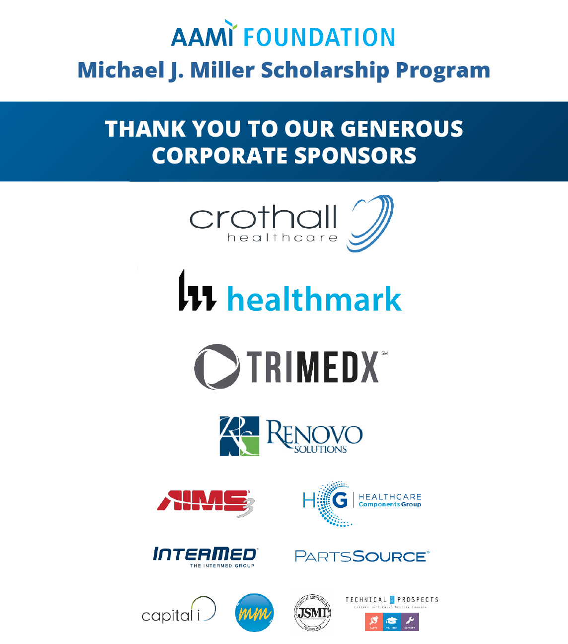 Michael J. Miller - Scholarship Donors
